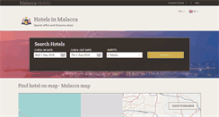 Desktop Screenshot of malaccahotel.org